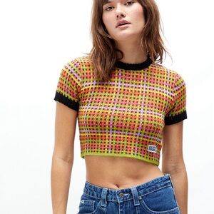 ⭐️RAGGED- Ragged Jeans Crystal Knit Top, NWT, Size: S